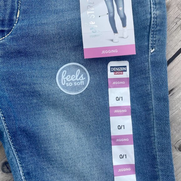 Denizen by Levi's Medium Wash Jeggings S0/1(W25) - Picture 5 of 8